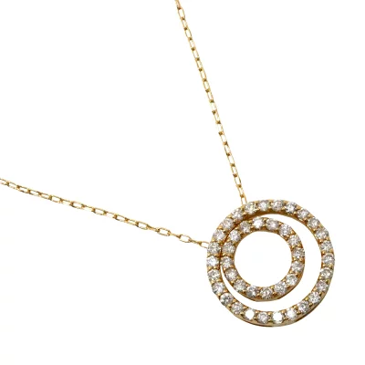 K18イエローゴールド×ダイヤモンド 0.16ct